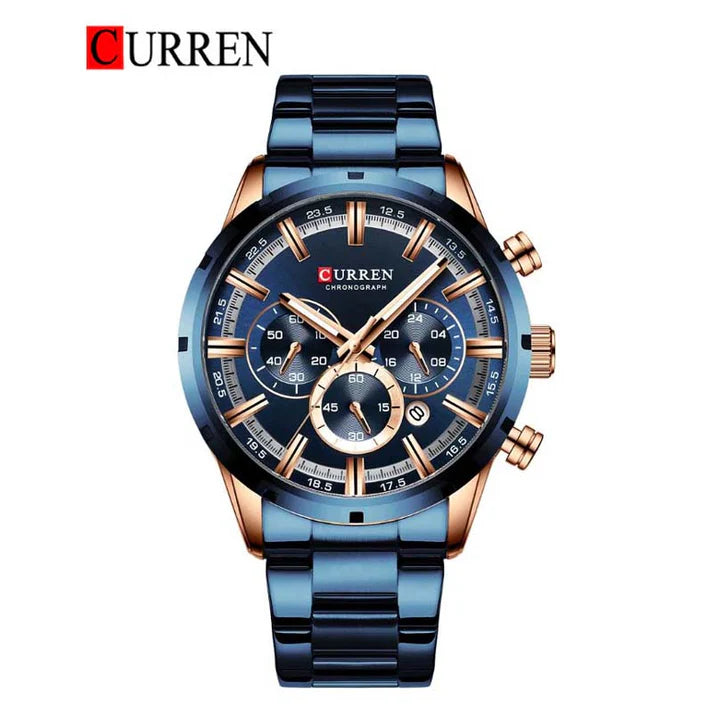 Curren 8355 Men's Stainless Steel Watch