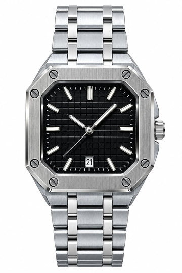 @P Luxury Men's Stainless Steel Watch