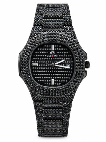 BESTWIN Men’s Luxury Crystal Watch