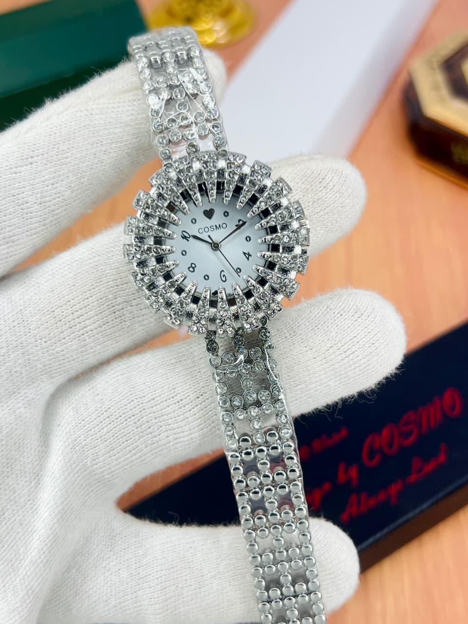 COSMO Women’s Luxury Crystal Bracelet Watch