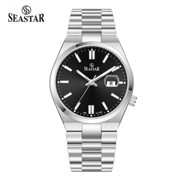 SS-2508M Classic President Magnified Date Premium Steel Men's Watch