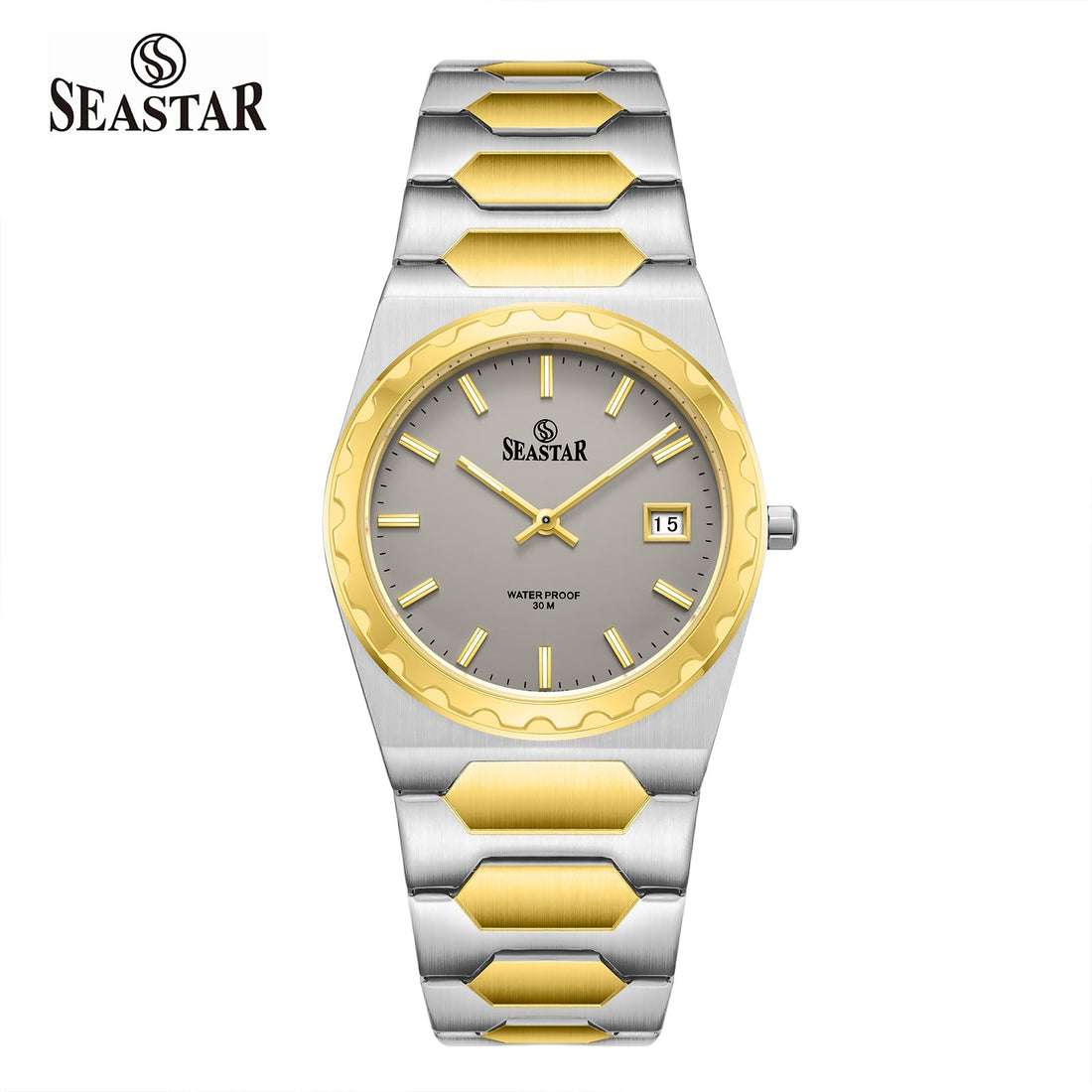 SS-2635 Men’s Stainless Steel Date Watch